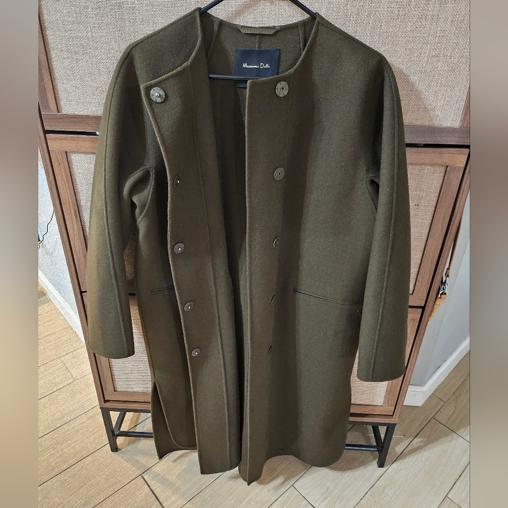 Massimo Dutti Wool Coat - Picture 2 of 6